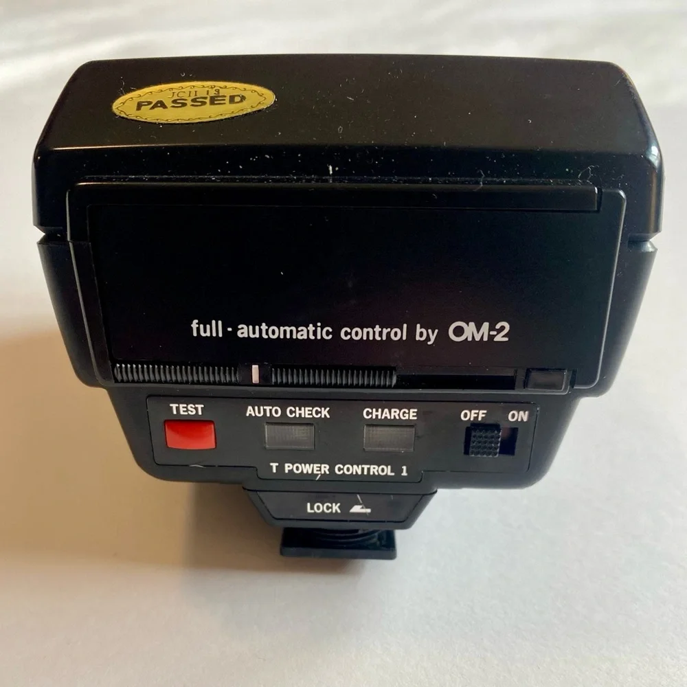 Vintage Olympus T Power Control 1 (T1) For Olympus Camera, EUC